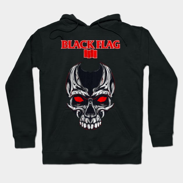 BlackFlag in my head Hoodie by Djokolelono